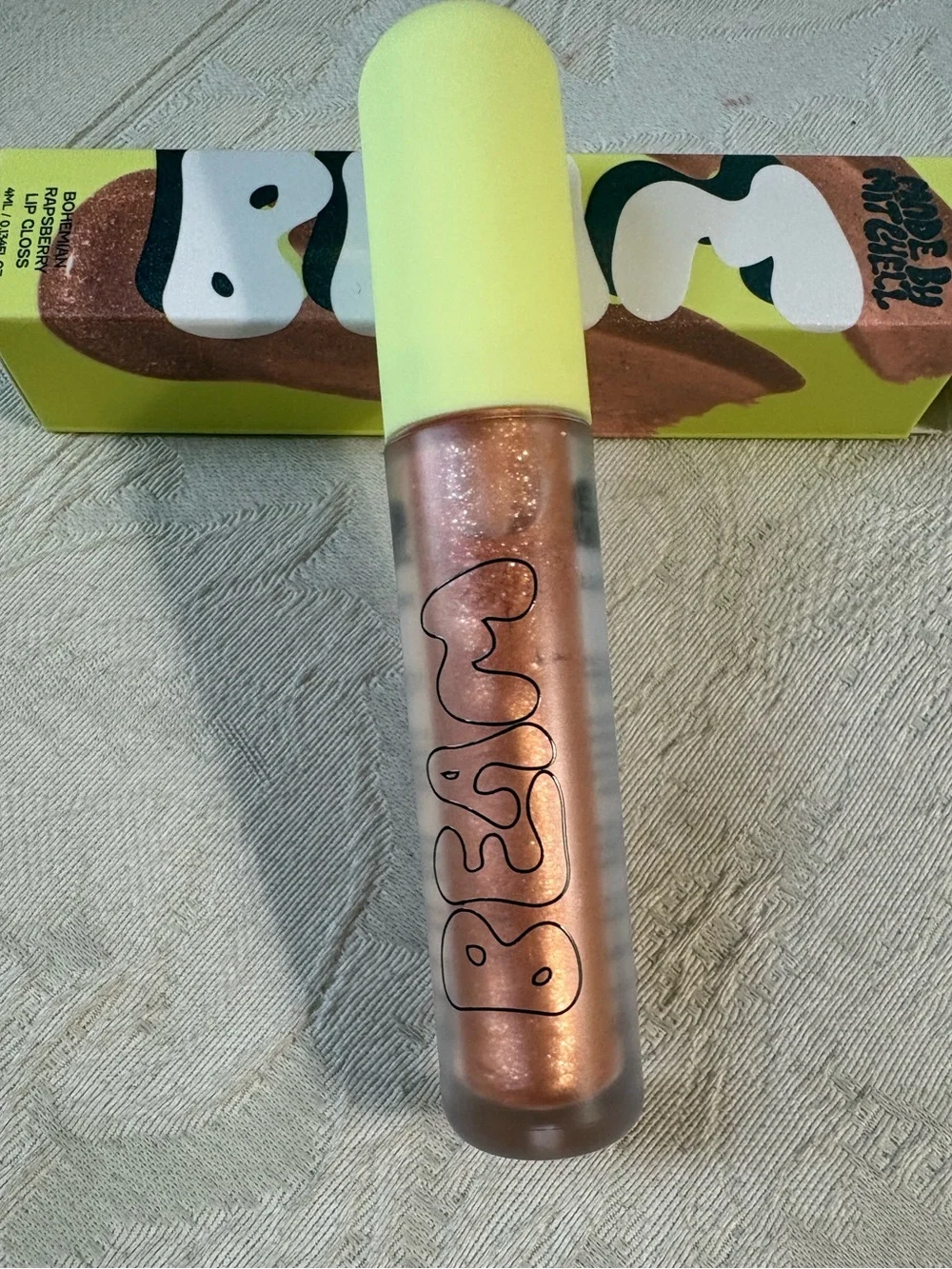 Made by Mitchell Beam Lipgloss in Bohemian Raspberry BNIB